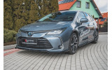 Передня накладка на бампер Toyota Corolla XII Sedan