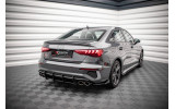 Центральна накладка на задній бампер Audi S3 Sedan 8Y