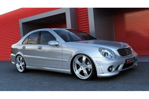 Передній тюнінговий бампер Mercedes C W203 у стилі AMG 204