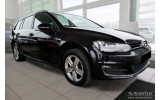 захисне листя STRONG на задній бампер Volkswagen Golf 7 Variant