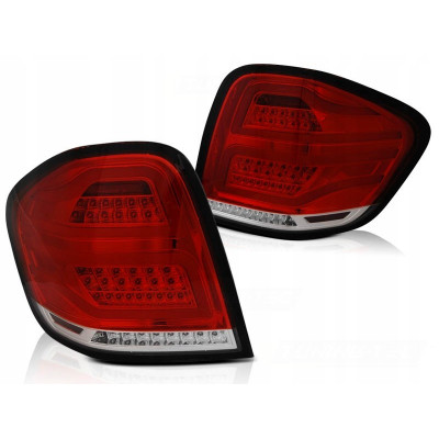 Стопи LED BAR (оптика ззаду) MERCEDES М-клас W164 RED WHITE