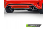 Тюнінг дифузор на задній бампер у стилі ST для Ford Focus MK4