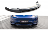 Передній дифузор на бампер від Maxton design для Tesla Model Y вер. 2