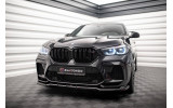 Тюнінгова накладка на передній бампер BMW X6 M F96 вер. 1