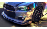 Тюнінговий дифузор переднього бампера Dodge Charger 2011-2014 srt