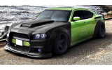 Тюнінговий дифузор переднього бампера Dodge Charger 2011-2014 srt