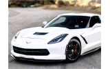 Дифузор переднього бампера Chevrolet Corvette (2014-2019) stage 2