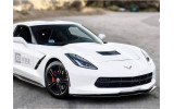 Дифузор переднього бампера Chevrolet Corvette (2014-2019) stage 2