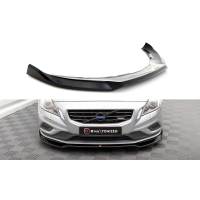 Нижній дифузор на передній бампер Volvo S60 Mk2 R-Design вер. 2