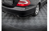 Бічні накладки на задній бампер Mercedes CLK W209