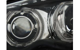 Передні тюнінг фари з лінзами BMW E46 рестайл (Led rings)
