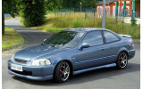 Накладка на передній бампер Honda Civic (1995-2000)