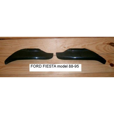 вії (накладки на фари) Ford Fiesta MK4