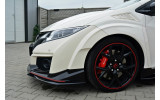 Дифузор переднього бампера Honda Civic IX версія Type R вер.2