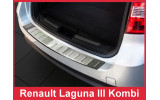 Накладка на бампер із загином Renault Laguna III Kombi