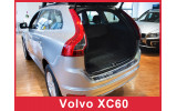 Накладка на бампер із загином та ребрами Volvo XC60