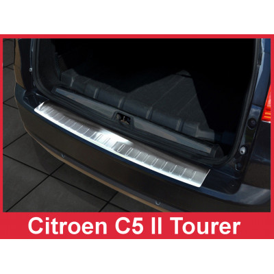 Накладка на бампер із загинами Citroen C5 Tourer 2