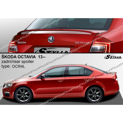 спойлер багажника Skoda Octavia MK3 у стилі RS