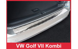 захисна накладка на бампер Volkswagen Golf VII Variant (Kombi) FL