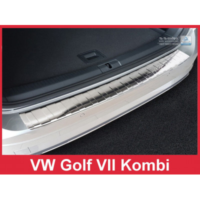 захисна накладка на бампер Volkswagen Golf VII Variant (Kombi) FL