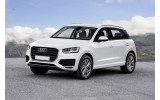 Накладка на бампер із загином та ребрами Audi Q2