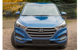 Хром накладка на капот Hyundai Tucson