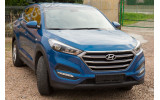 Хром накладка на капот Hyundai Tucson