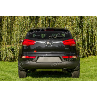хром накладка на кришку багажника Kia Sportage (верхня)
