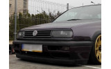 Накладка на фари (війка) bad look VW Vento з вирізом