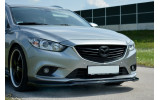 Тюнінговий дифузор переднього бампера Mazda 6 GJ Mk3 вар. 1