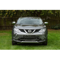 накладки на передній та задній бампер Nissan Qashqai