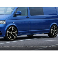 Накладки на пороги Volkswagen T5 Revolution