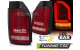 LED ліхтарі задні Volkswagen T6 ляда 15-19 red white