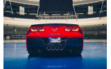 Бічні дифузори заднього бампера Chevrolet Corvette C7