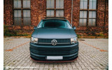 Тюнінговий спойлер під передній бампер Volkswagen T6 вер. 1