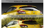 Накладка на спойлер Renault Megane 3 версія RS Trophy