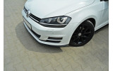 Дифузор для тюнінга переднього бампера Volkswagen Golf VII вар.2