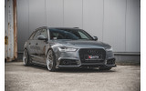 Дифузор для тюнінга переднього бампера Audi S6/A6 S-line C7 FL