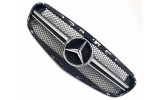 матові решітки радіаторні для Mercedes E-Class W212 (AMG Matte Silver)