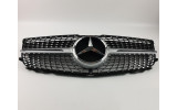 срібні грати радіатора для Mercedes GLK-Class X204 (Diamond)