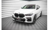 Тюнінгова накладка переднього бампера BMW X6 M-pack G06 вер. 1