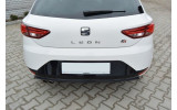 Центральний дифузор заднього бампера Seat Leon III версія FR