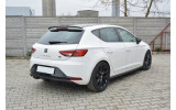 Центральний дифузор заднього бампера Seat Leon III версія FR