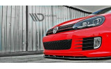 Накладка переднього бампера Volkswagen Golf 6 GTI 35TH (вер.2)