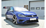 Дифузор переднього бампера VW Golf MK7 R/R-Line вер. 3 (рест.)