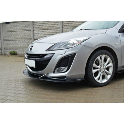 Дифузор переднього бампера Mazda 3 mk2 Sport (дост.) вер.2