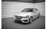 Тюнінг накладка під передній бампер Mercedes E W212 FL AMG-line