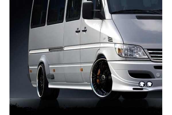 Накладки на пороги Mercedes Sprinter МК1 (4 елементи)