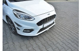 Комплект накладок на передній бампер (Canards) Ford Fiesta MK8 ST/ST-line