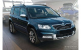 захисне листя на задній бампер Skoda Yeti 4x4